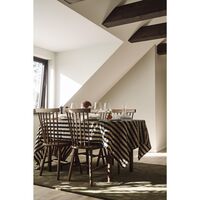 Florence Nappe 140x240 Noir/Naturel