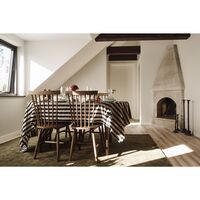 Florence Nappe 140x240 Noir/Naturel
