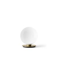 TR Ceiling & Wall Lamp Brushed Brass with Matt Opal Bulb