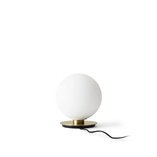 TR Ceiling & Wall Lamp Brushed Brass with Matt Opal Bulb