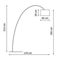 Foscarini Twiggy R1 Floor Lamp MyLight Greige
