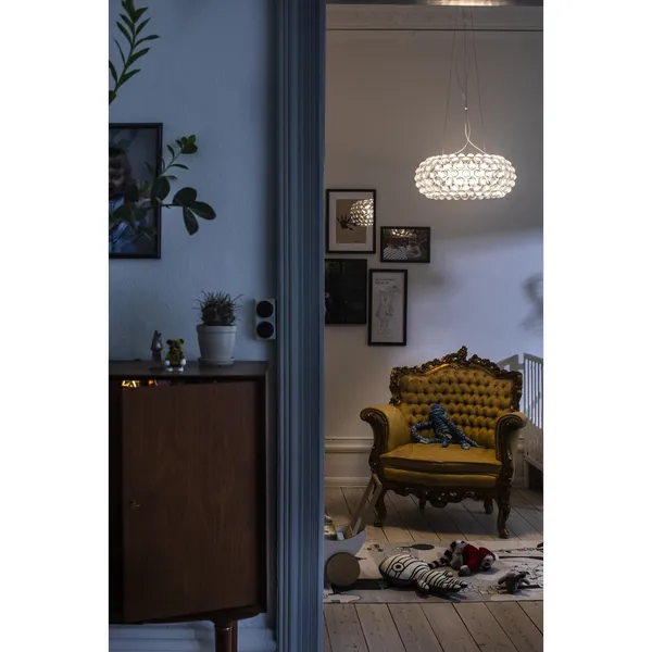 Foscarini Caboche Plus Pendant Grande MyLight Tunable Transparent