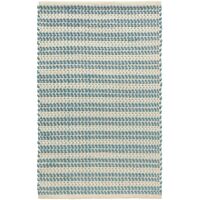 Dune Matte 60x90 Staubblau/Off-White