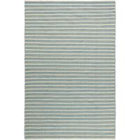 Dune Teppich 200x300 Staubblau/Off-White