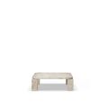 Atlas Coffee Table 820x820 Unfilled Travertine