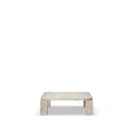 Atlas Coffee Table 820x820 Unfilled Travertine