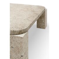 Atlas Coffee Table 820x820 Unfilled Travertine