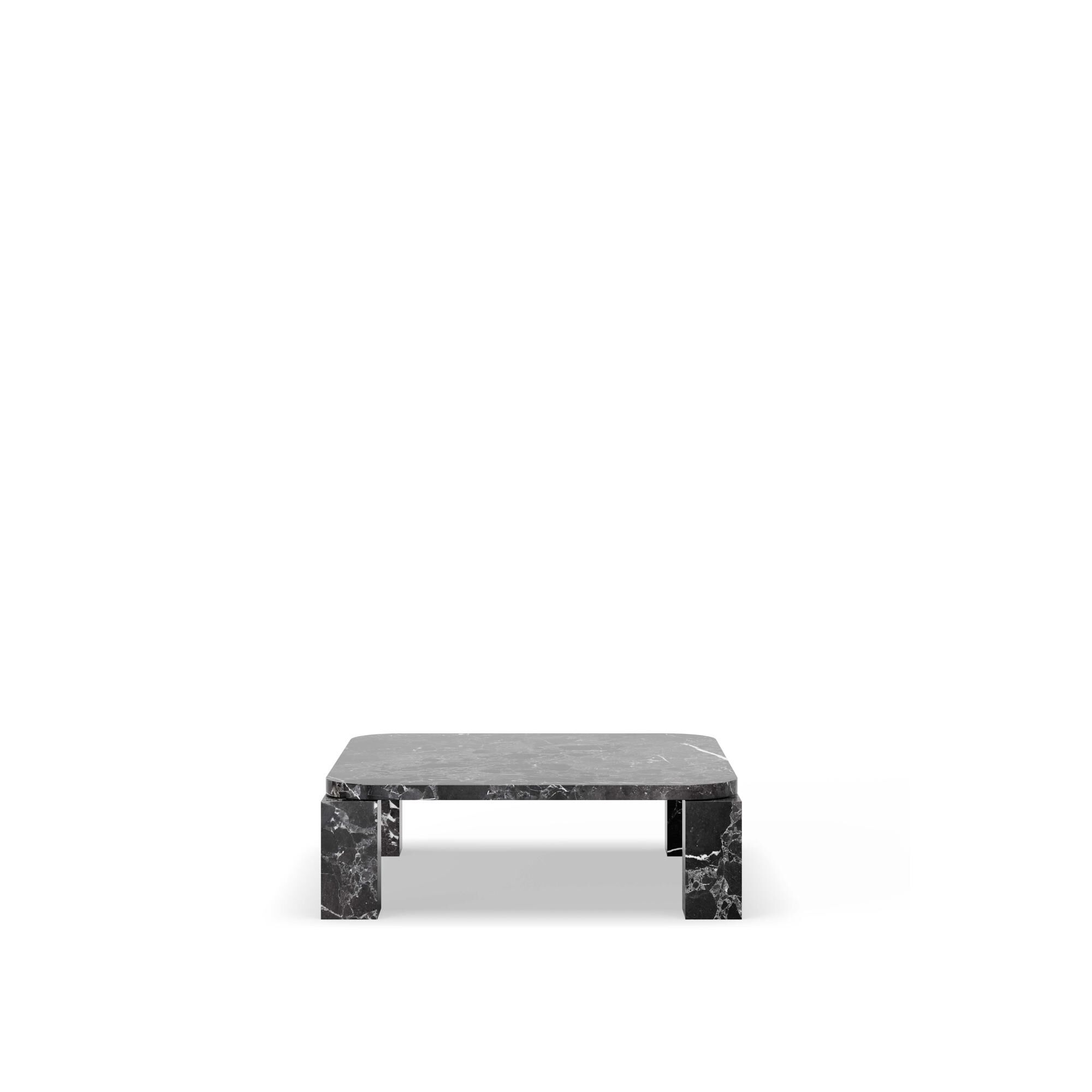Atlas Sofabord 820x820 Costa Sort
