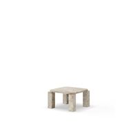 Table Basse Atlas 600x600 Travertin Non Rempli