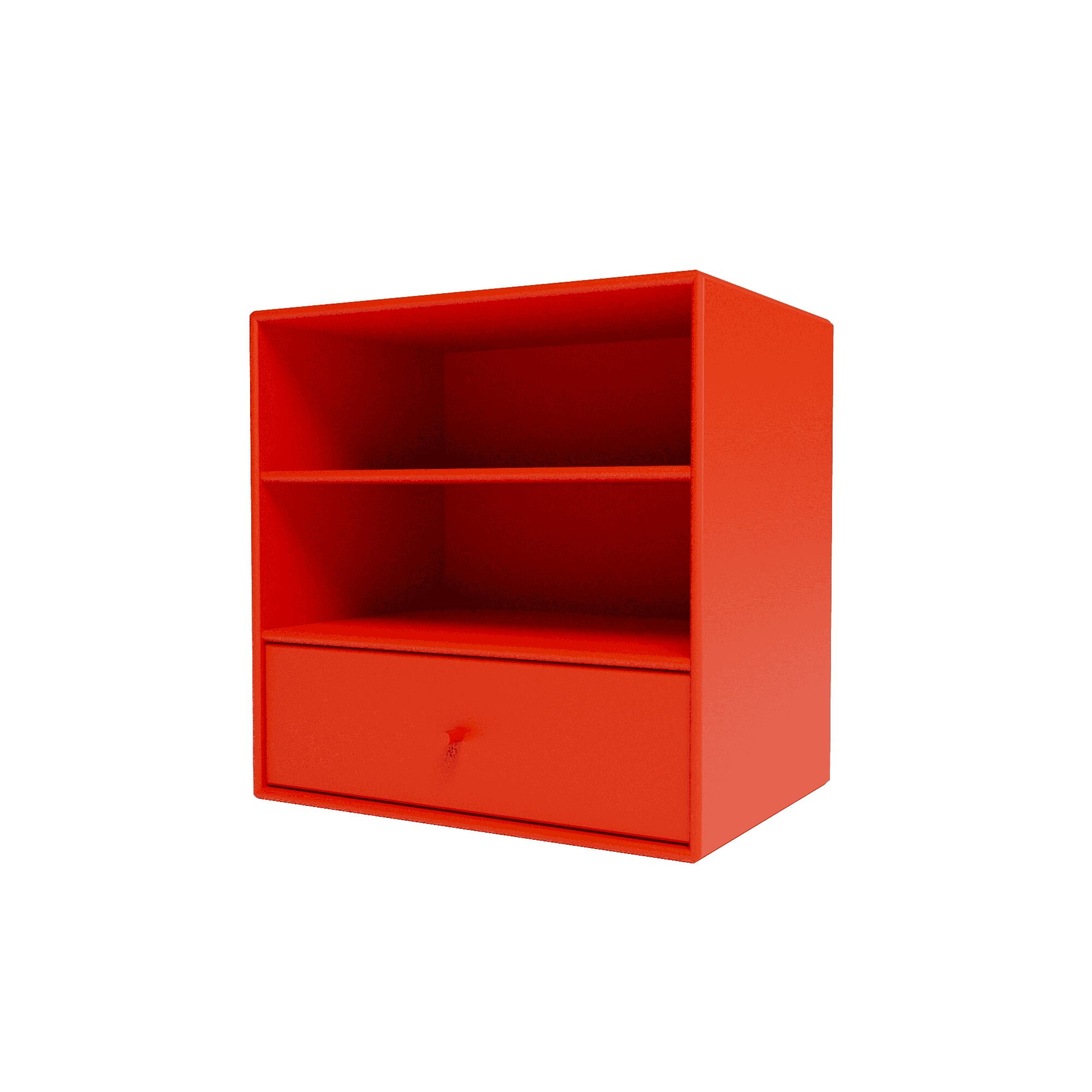 Mini 1005 Bücherregal mit Schublade 145-Hagebutte
