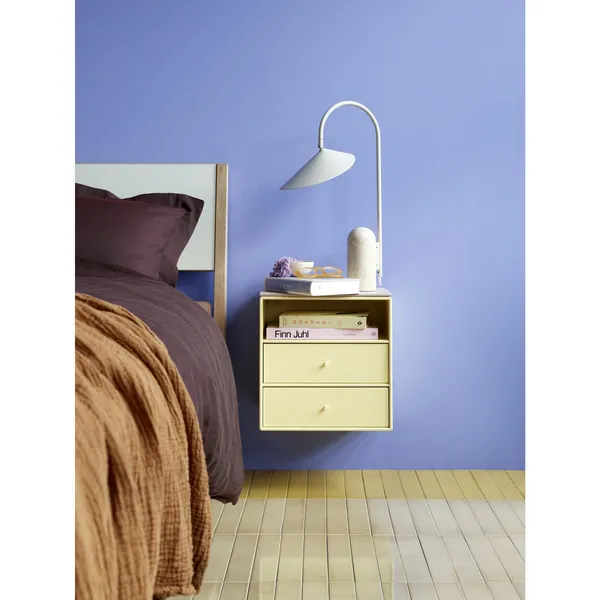 Mini 1006 Bookcase With 2 Drawers 167-Ruby