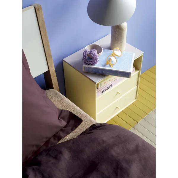 Mini 1006 Bookcase With 2 Drawers 167-Ruby