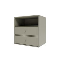 Mini 1006 Libreria con 2 Cassetti 144-Fennel