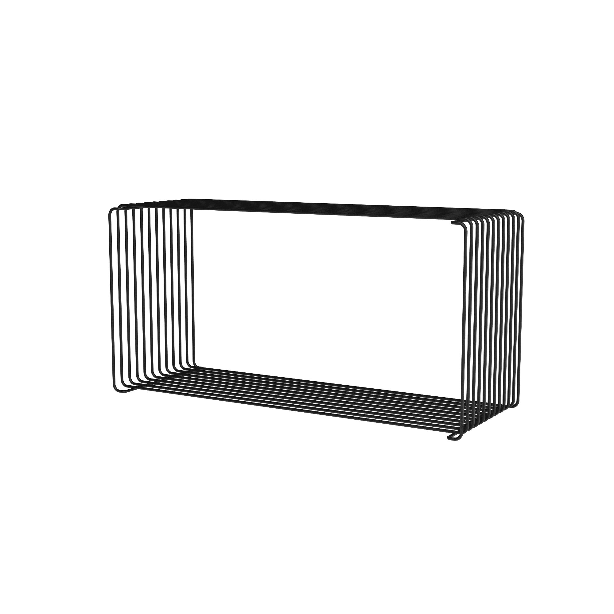 Étagère Extensible Panton Wire 05-Noir 70 cm x 25,7 cm