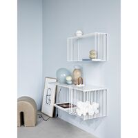 Étagère Extensible Panton Wire 05-Noir 70 cm x 25,7 cm