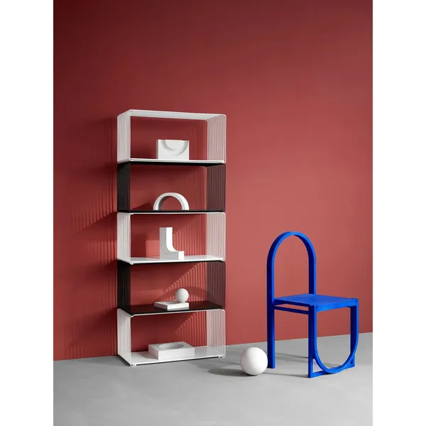 Panton Wire Extended Shelf 38-Snow 70 cm x 25.7 cm