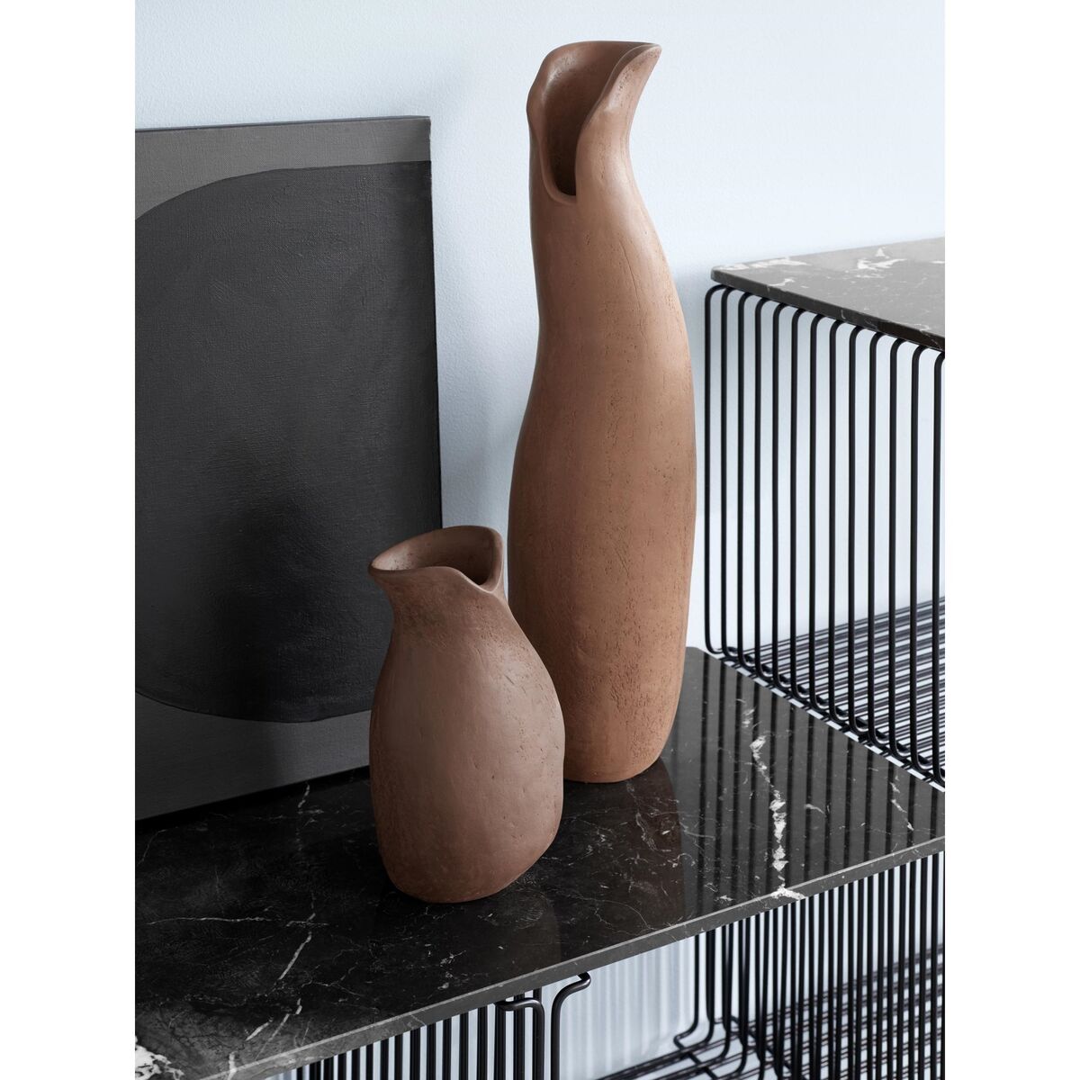 Panton Wire Enkelhylla 05-Svart 34,8 cm x 25,7 cm