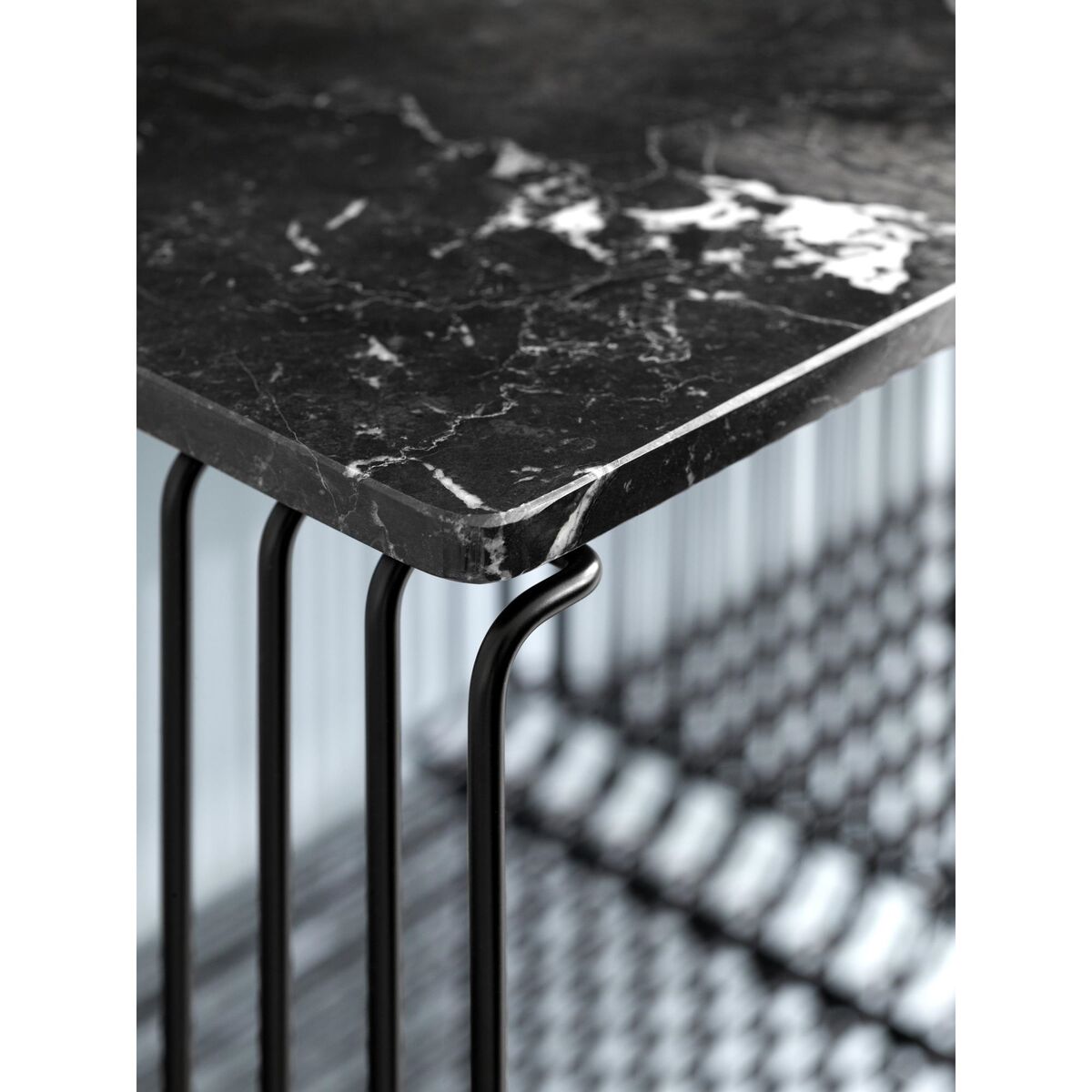Panton Draadboekenkast, Één Stuk, 136-grenen, 35,5 x 25,4 cm