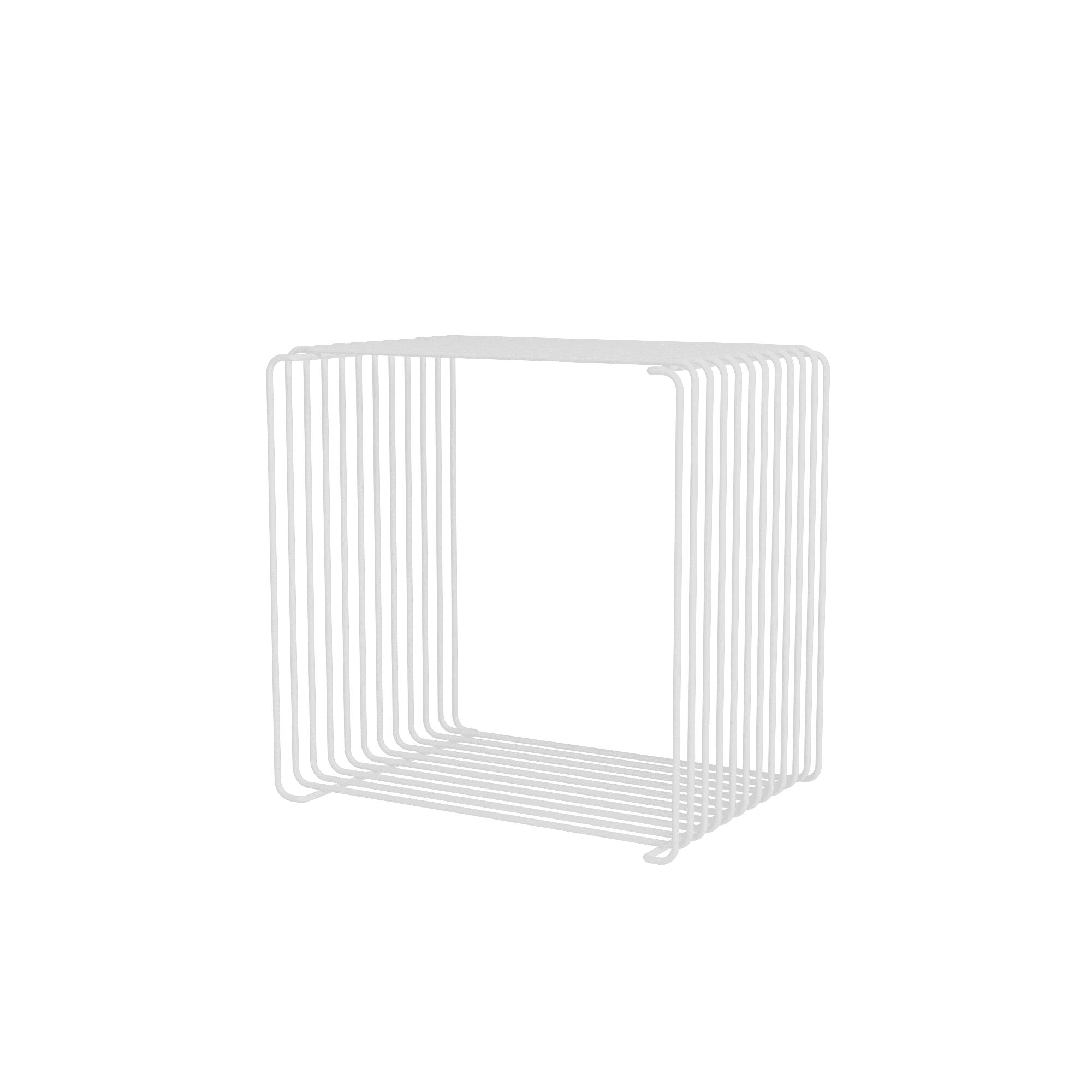 Étagère Simple en Fil Métallique Panton 38-Snow 14 x 10""