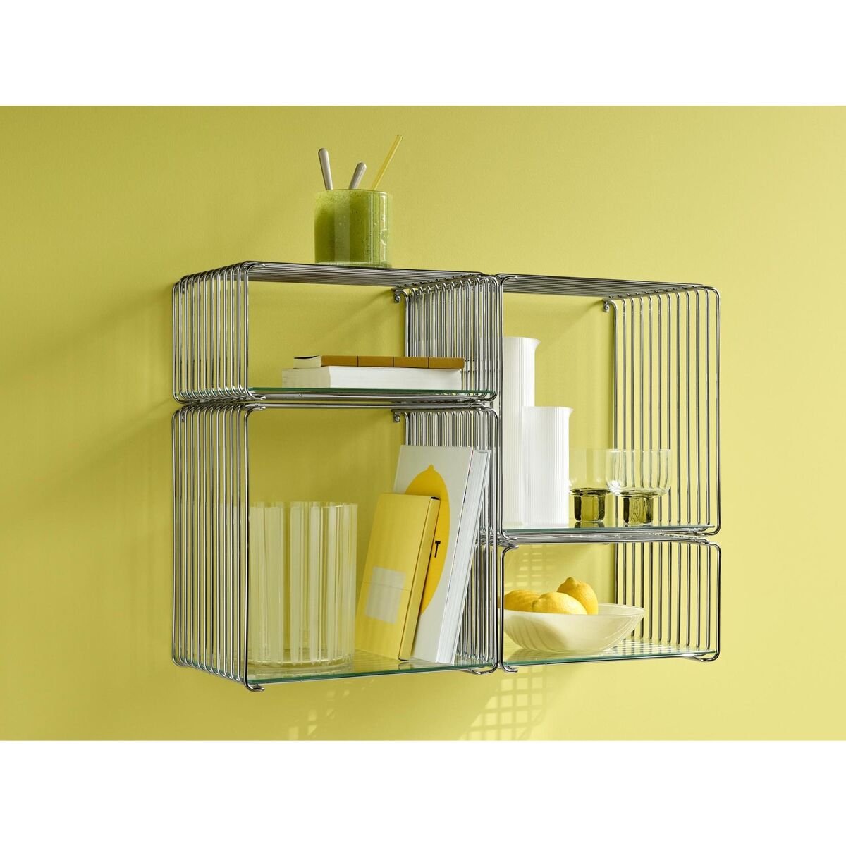 Panton Wire Single Shelf 43-Chrome 14.8" x 10"