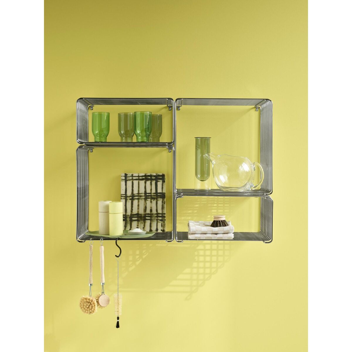 Panton Wire Single Shelf 43-Chrome 14.8" x 10"
