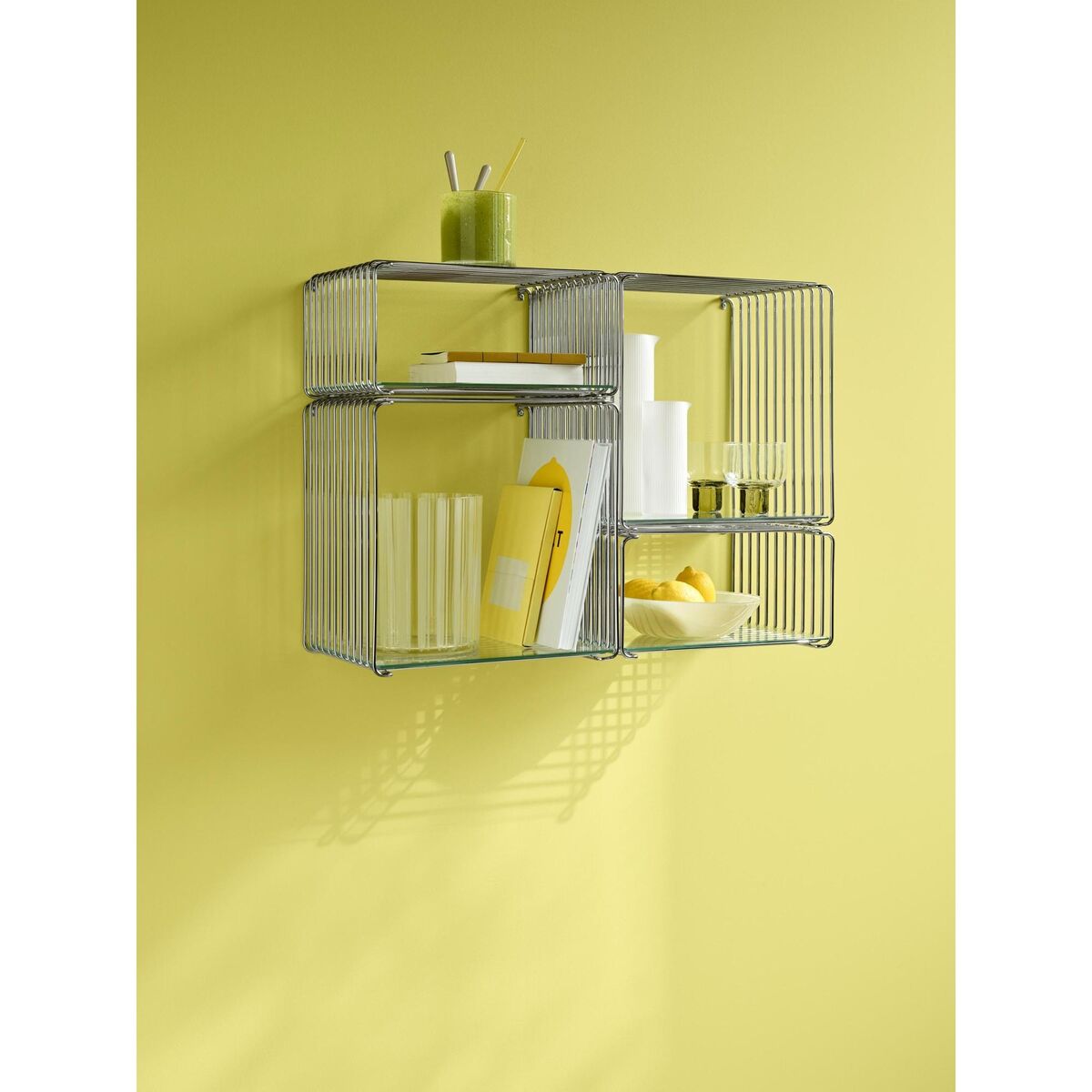Panton Wire Single Shelf 43-Chrome 14.8" x 10"