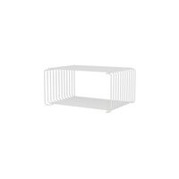 Libreria Panton Wire A Mezza Altezza 38-Snow 17,2 cm x 25,7 cm