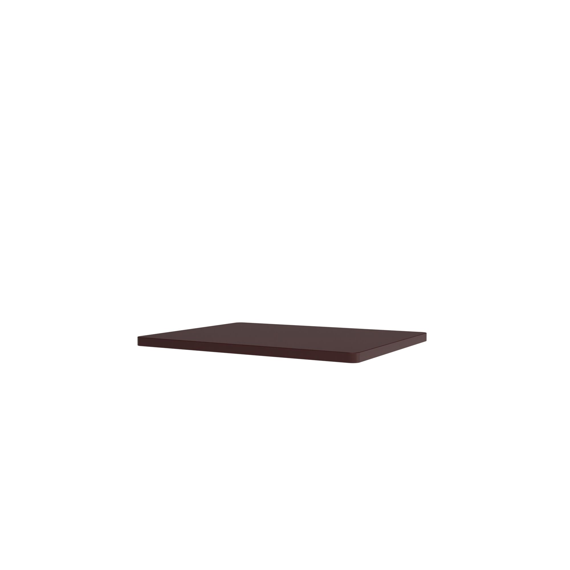 Étagère à Insert Métallique Panton 07 - Noir et Rouge 33 cm x 25,7 cm