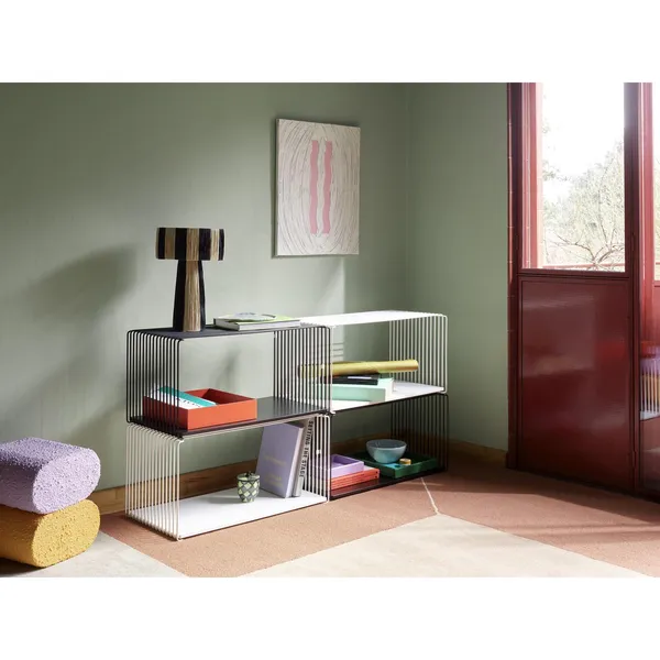 Panton Wire Insert Shelf 145-Rosehip 33 cm x 25.7 cm