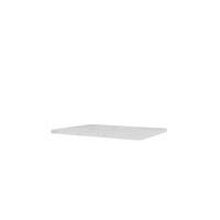 Panton Draht-Deckplatte 992 – Weißer Marmor, 34,8 cm x 25,7 cm