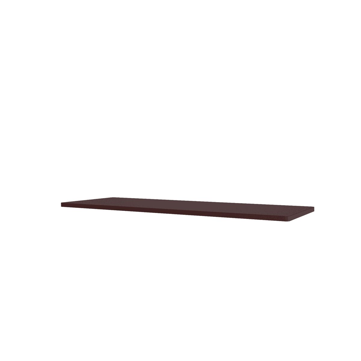 Panton Draht-Deckplatte 07 – Schwarz/Rot, 70,1 cm x 25,7 cm