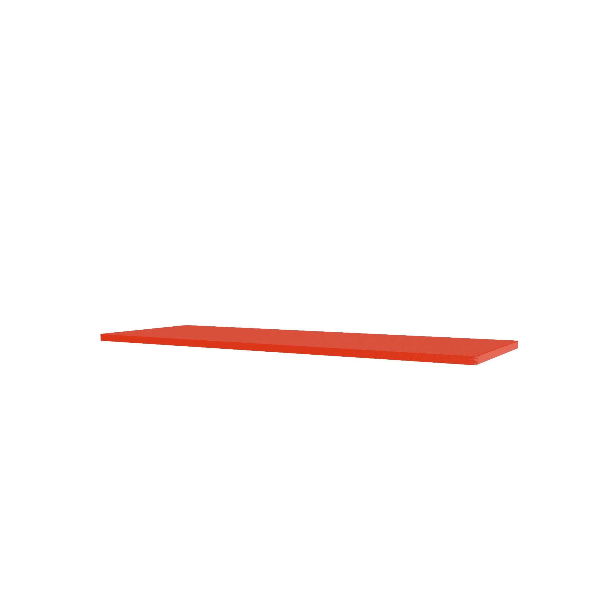 Panton Draht-Deckplatte 145-Rosenblatt 70,1 cm x 25,7 cm