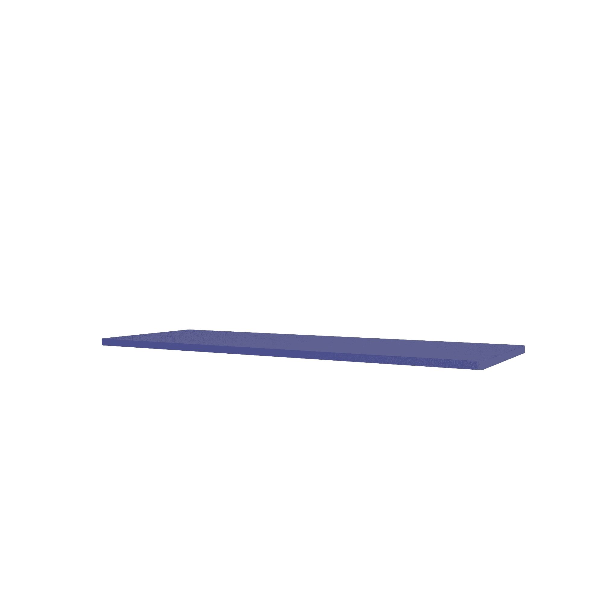 Panton Draht-Deckplatte 135-Monarch 70,1 cm x 25,7 cm