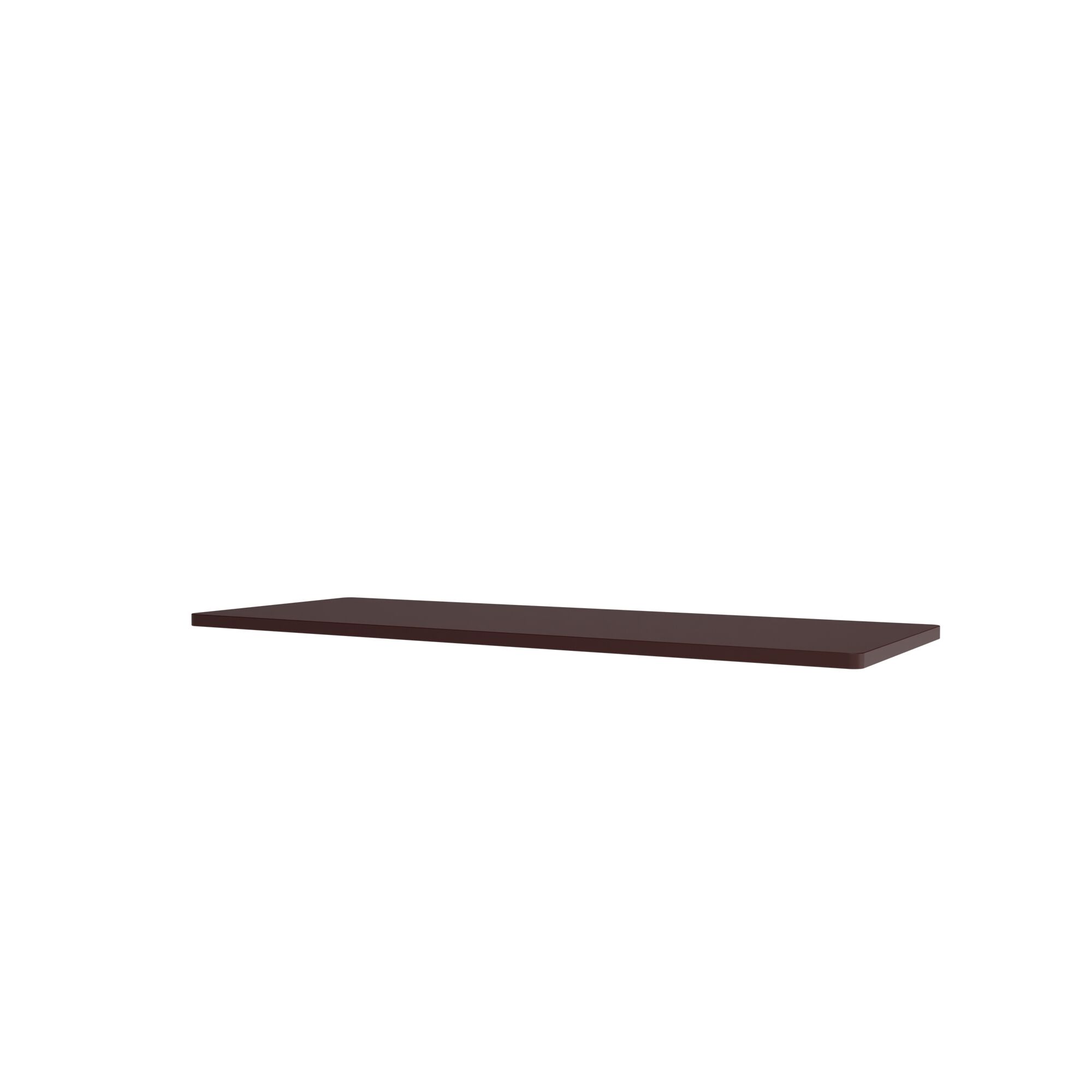 Panton Trådinnsatshylle 07 – Svart Rød 68,2 cm x 25,7 cm