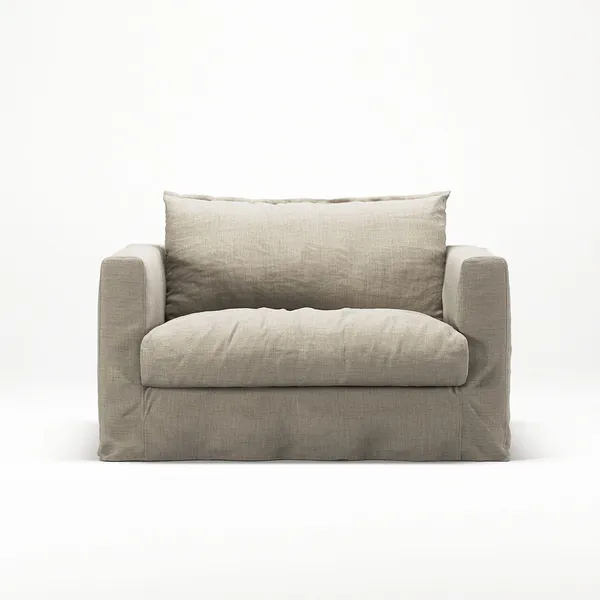 Le Grand Air Nou Love Seat Sessel Natural Blonde