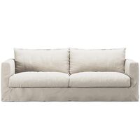 Le Grand Air Nou 3-Seater Sofa Cream White