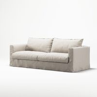 Le Grand Air Nou 3-Seater Sofa Cream White