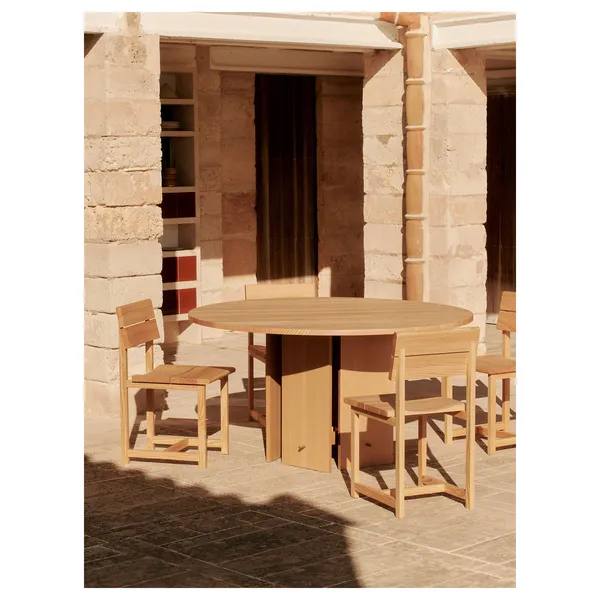 x Utzon Can Lis Aukko Dining Table Ø140 Douglas Fir