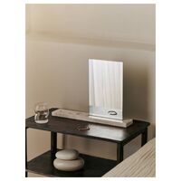 Caseta Table Mirror Travertine