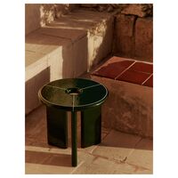 x Utzon Can Lis Deya Tavolino Ø47 Verde Scuro