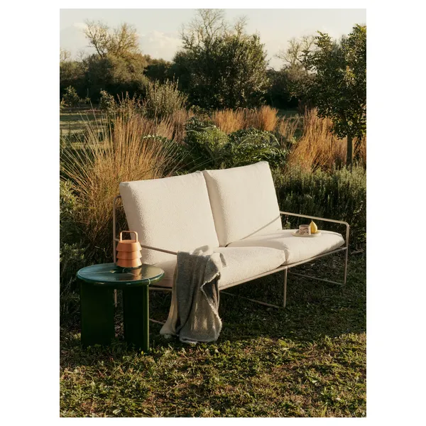 x Utzon Can Lis Deya Side Table Ø47 Dark Green