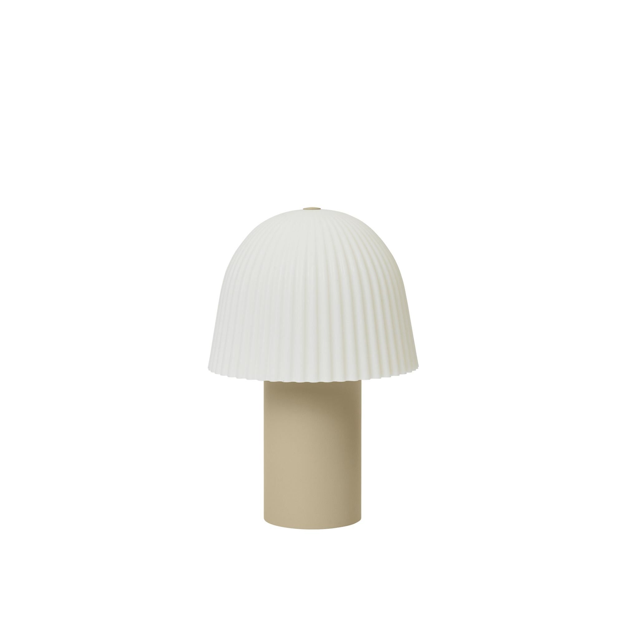 Lampe Portable Frill de en Cachemire/ Blanc
