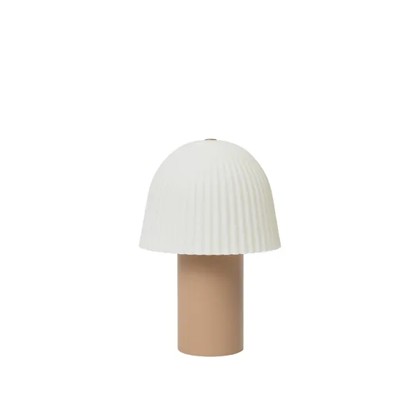 Frill Portable Lamp Rose/ White