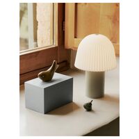 Lampe Portable Frill de Rose/ Blanc