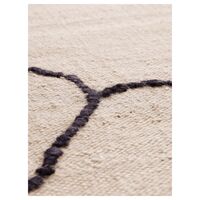 Gesso Rug 140x200 Off White/Dark Fig