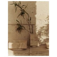 Hew High Centerpiece Travertin