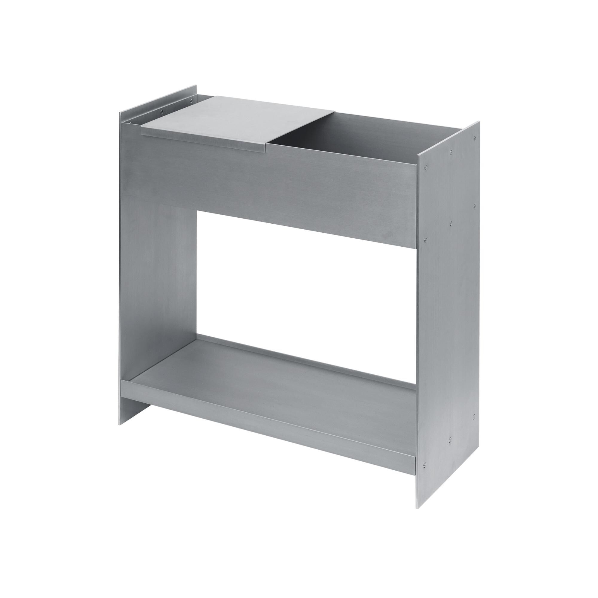Lager Plantekasse Med Hylde Aluminium