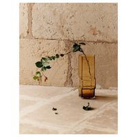 x Utzon Can Lis Muro Vase H30 Recycled Amber
