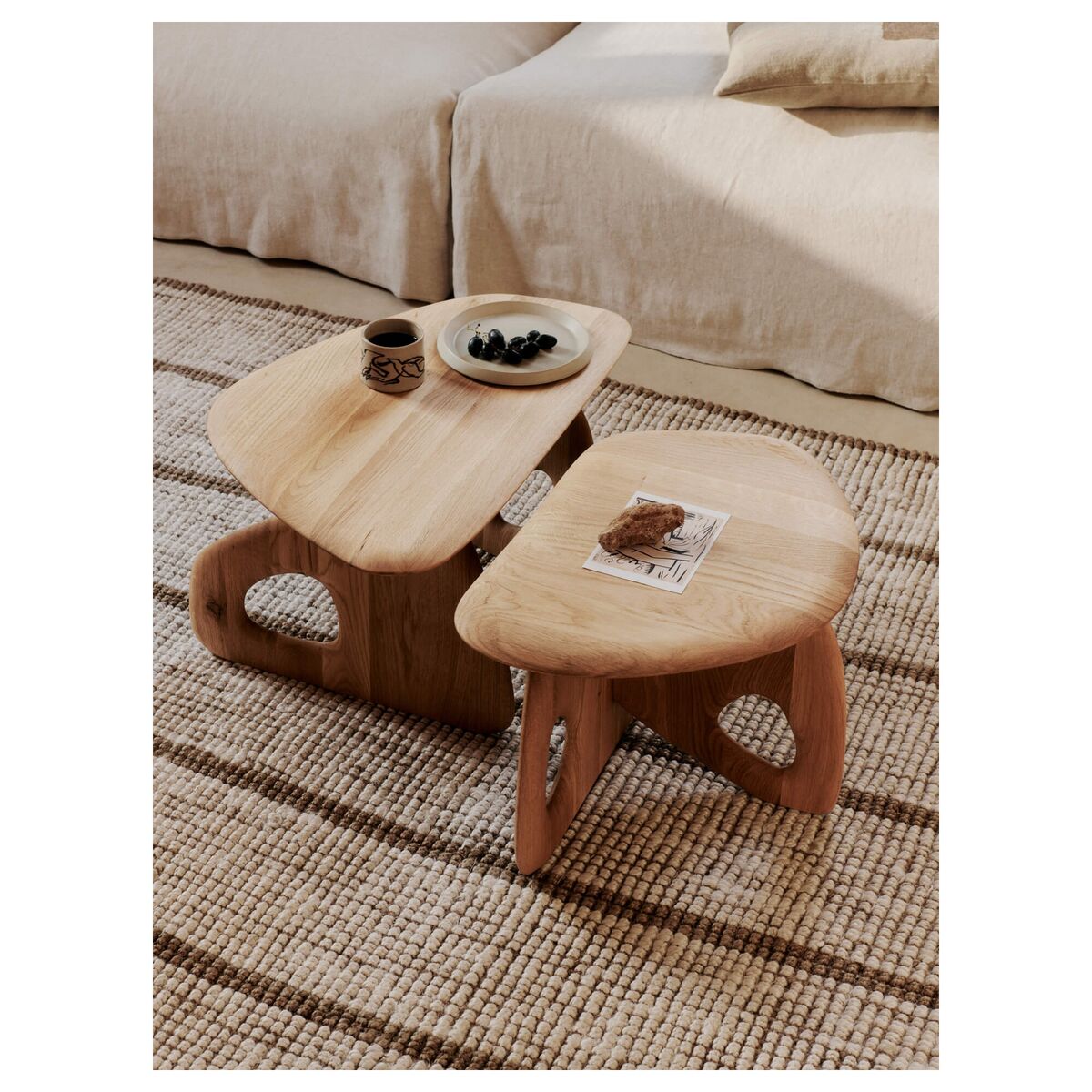 Oar Couchtisch 70 Natur Eiche