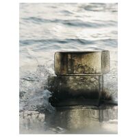 Oscil Sculpture Recycled Smoked Grey